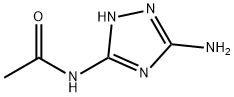 N-(5-amino-1H-1,2,4-triazol-3-yl)acetamide(SALTDATA: FREE) Struktur