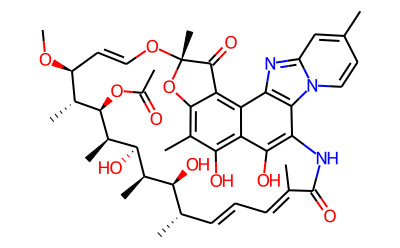 Rifaximin Struktur