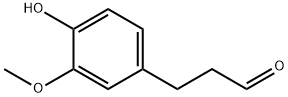 3-(4-HYDROXY-3-METHOXY-PHENYL)-PROPIONALDEHYDE Struktur