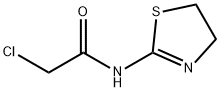 2-CHLORO-N-(4,5-DIHYDRO-1,3-THIAZOL-2-YL)ACETAMIDE Struktur