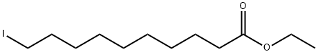 ethyl-10-iododecanoate Struktur