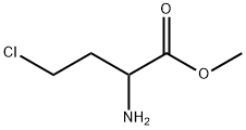 Butanoic  acid,  2-amino-4-chloro-,  methyl  ester Struktur