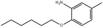 Benzenamine, 2-(hexyloxy)-5-methyl- (9CI) Struktur