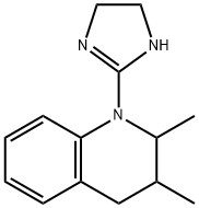 Quinoline, 1-(4,5-dihydro-1H-imidazol-2-yl)-1,2,3,4-tetrahydro-2,3-dimethyl- (9CI) Struktur