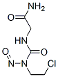 N-(2-chloroethyl)-N-nitrosocarbamoylglycinamide Struktur