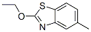 Benzothiazole, 2-ethoxy-5-methyl- (9CI) Struktur