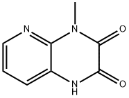 Pyrido[2,3-b]pyrazine-2,3-dione, 1,4-dihydro-4-methyl- (9CI) Struktur