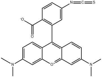 四甲基羅丹明-5(6)異硫氰酸酯, 80724-20-5, 結(jié)構(gòu)式