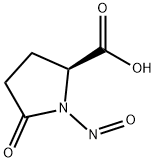 L-Proline, 1-nitroso-5-oxo- (9CI) Struktur