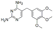 5-[(3,4,5-trimethoxyphenyl)methyl]pyrimidine-2,4-diamine Struktur