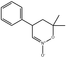 4H-1,2-Oxazine,5,6-dihydro-6,6-dimethyl-4-phenyl-,2-oxide(9CI) Struktur