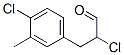 Benzenepropanal, alpha,4-dichloro-3-methyl- (9CI) Struktur