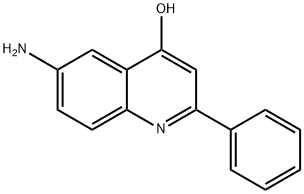 6-amino-2-phenylquinolin-4-ol  Struktur