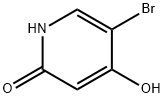 5-Bromo-4-hydroxypyridin-2(1H)-one Struktur