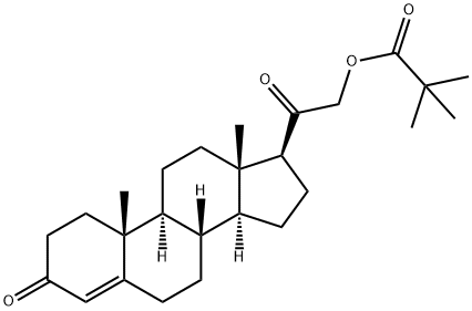 去氧皮質(zhì)酮新戊酸酯, 808-48-0, 結(jié)構(gòu)式