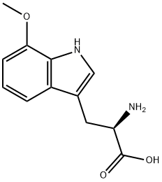 7-METHOXY-D-TRYPTOPHAN Struktur