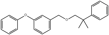 1-((2-Methyl-2-phenylpropoxy)methyl)-3-phenoxybenzene Struktur