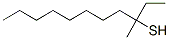 3-methylundecane-3-thiol Struktur