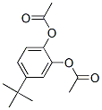 ACETIC ACID 2-ACETOXY-4-TERT-BUTYLPHENYL ESTER Struktur