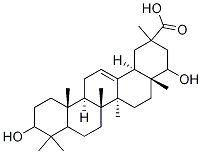 3,22-Dihydroxyolean-12-en-29-oic acid Struktur