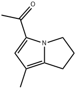 Ethanone, 1-(2,3-dihydro-7-methyl-1H-pyrrolizin-5-yl)- (9CI) Struktur