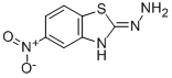 2(3H)-Benzothiazolone,5-nitro-,hydrazone(9CI) Struktur