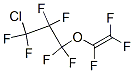 1-chloro-1,1,2,2,3,3-hexafluoro-3-[(trifluorovinyl)oxy]propane Struktur