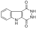 1H-Pyridazino(4,5-b)indole-1,4(5H)-dione, 2,3-dihydro- Struktur