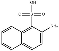 2-Aminonaphthalene-1-sulfonic acid Struktur