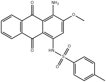 N-(4-Amino-9,10-dihydro-3-methoxy-9,10-dioxo-1-anthryl)-4-methylbenzolsulfonamid