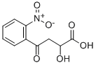 4-(2-Nitrophenyl)-4-oxo-2-hydroxybutanoic acid Struktur