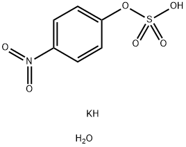 potassium 4-nitrobenzenesulfonate H2O Struktur