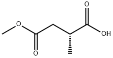 (R)-(+)-3-METHYLSUCCINIC ACID 1-MONOMETHYL ESTER Struktur