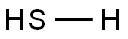 hydrogen sulfide Struktur