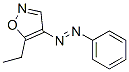 Isoxazole, 5-ethyl-4-(phenylazo)- (9CI) Struktur