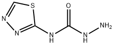 Hydrazinecarboxamide,  N-1,3,4-thiadiazol-2-yl- Struktur