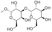 BETA-D-GAL-[1->3]-BETA-D-GAL-1->OME Struktur