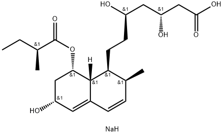 6-EPI PRAVASTATIN,  SODIUM SALT Struktur