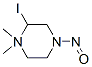 1,1-dimethyl-4-nitroso-2,3,5,6-tetrahydropyrazine iodide Struktur