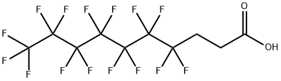 2H,2H,3H,3H-PERFLUORODECANOIC ACID Struktur