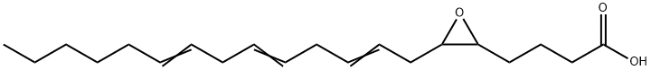 4-[3-[(2Z,5Z,8Z)-tetradeca-2,5,8-trienyl]oxiran-2-yl]butanoic acid Struktur