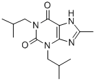 1,3-Diisobutyl-8-methylxanthine Struktur