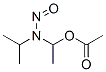 1-((1-Methylethyl)nitrosoamino)ethanol acetate (ester) Struktur