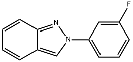 2-(3-Fluorophenyl)-2H-indazole Struktur