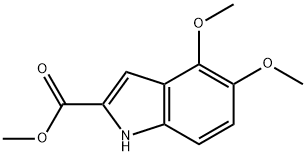 METHYL 4,5-DIMETHOXY-1H-INDOLE-2-CARBOXYLATE Struktur