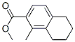 2-Naphthalenecarboxylicacid,5,6,7,8-tetrahydro-1-methyl-,methylester(9CI) Struktur