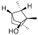 Bicyclo[2.2.1]heptan-2-ol, 1,2,7-trimethyl-, (1S,2S,4S,7S)- (9CI) Struktur