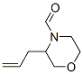 4-Morpholinecarboxaldehyde,  3-(2-propenyl)-  (9CI) Struktur