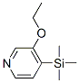 Pyridine, 3-ethoxy-4-(trimethylsilyl)- (9CI) Struktur