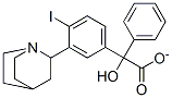 3-quinuclidinyl-4-iodobenzilate Struktur